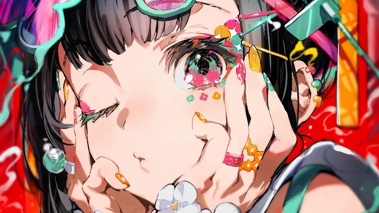 大桥未久传媒动画师正在绘制最新动漫作品的角色原画